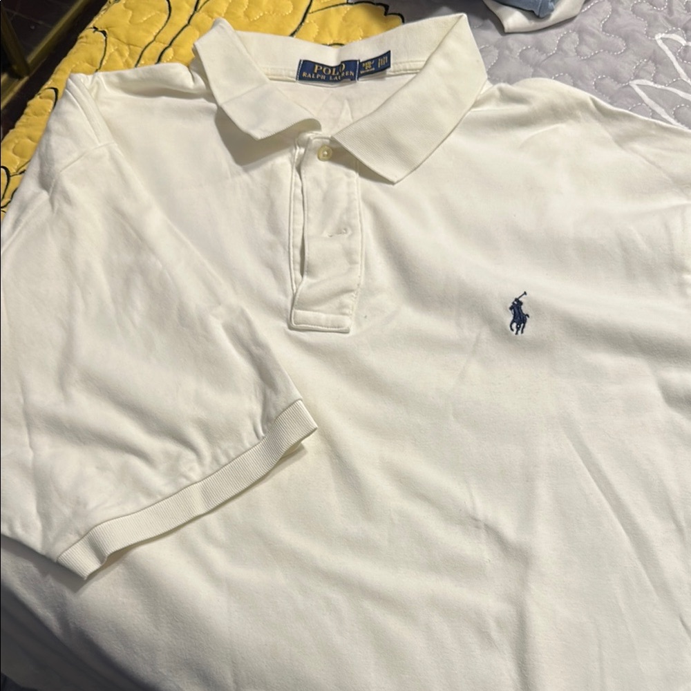 Polo by Ralph Lauren White Classic Polo Shirt
